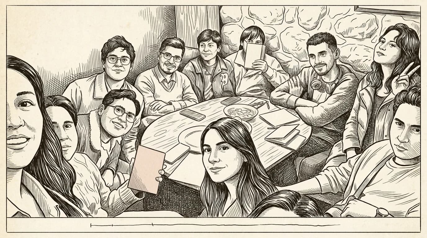 plate: the month i came back to the physical world