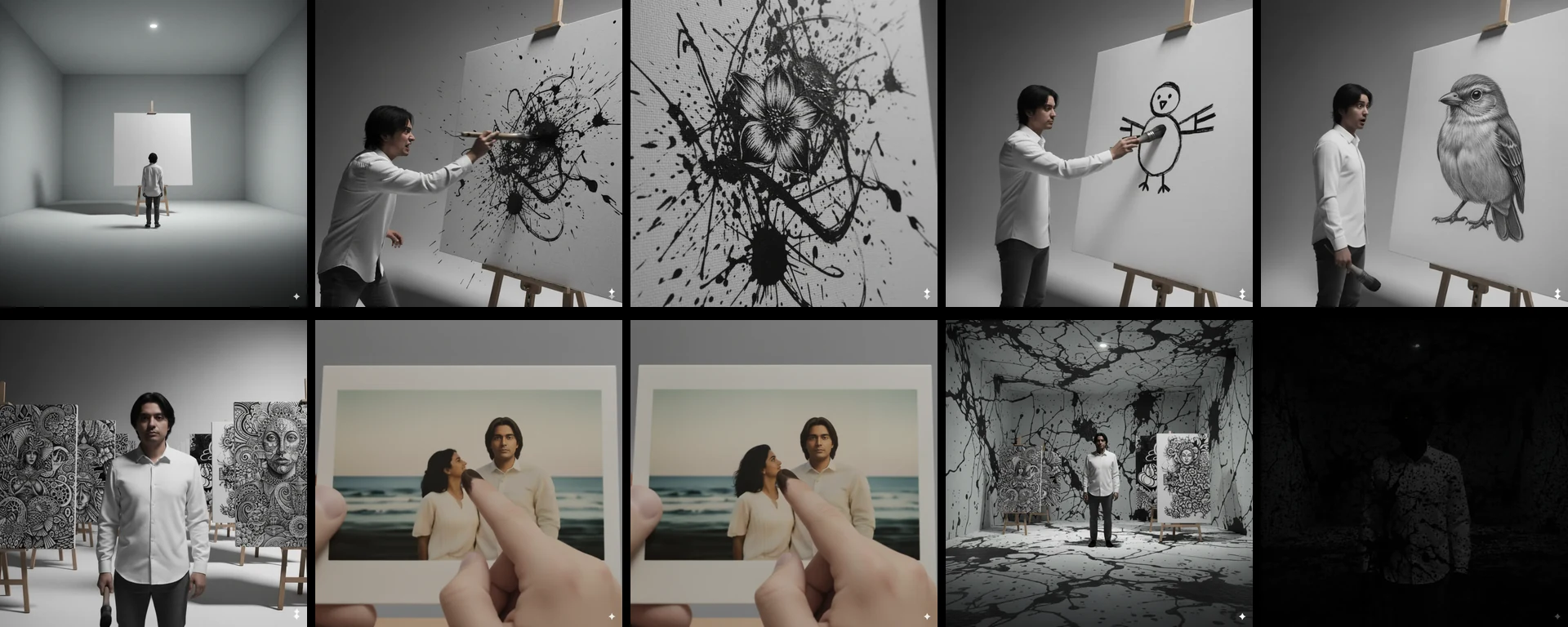 the first visual references for the living ink fable